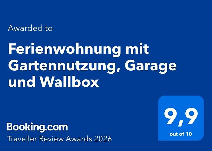Mit Gartennutzung, Garage Und Wallbox Apartamento